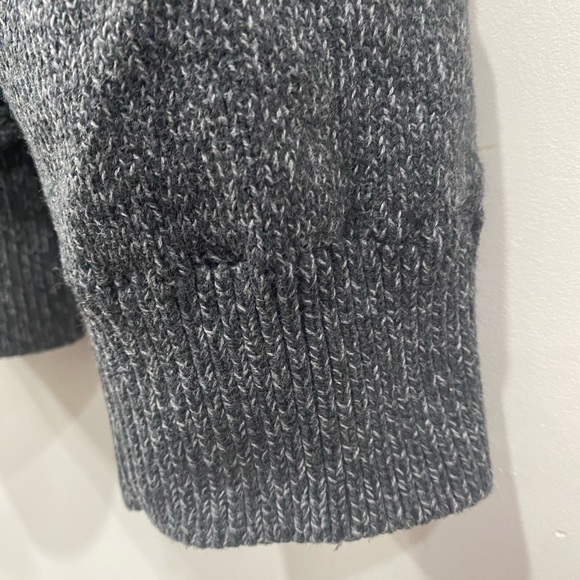 Emanuel Ungaro Cardigan sweater Jacket Sherpa Heathered Grey in size XL - Picture 6 of 11